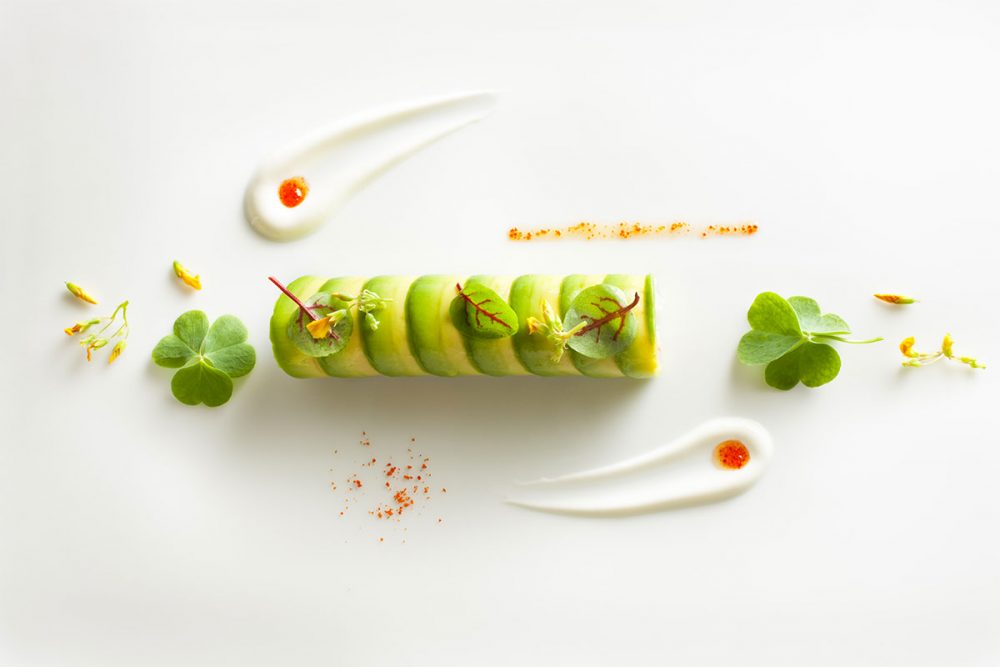 Renowned cuisine at Eleven Madison Park, New York, United States