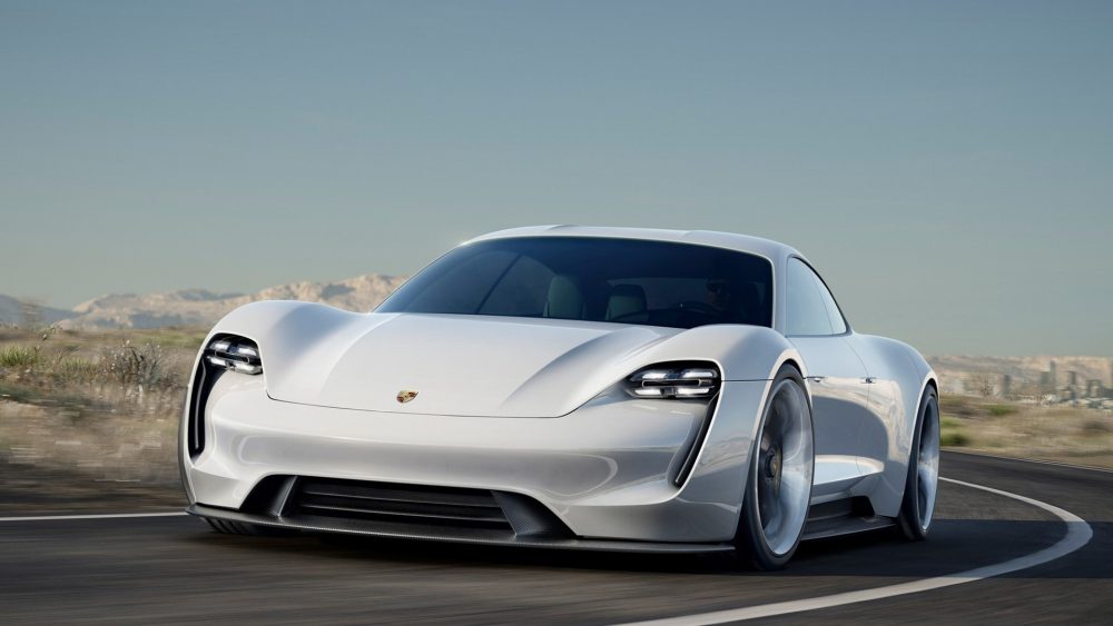 All-electric Sports car revolution: Porsche’s response with the new Mission E-Taycan.