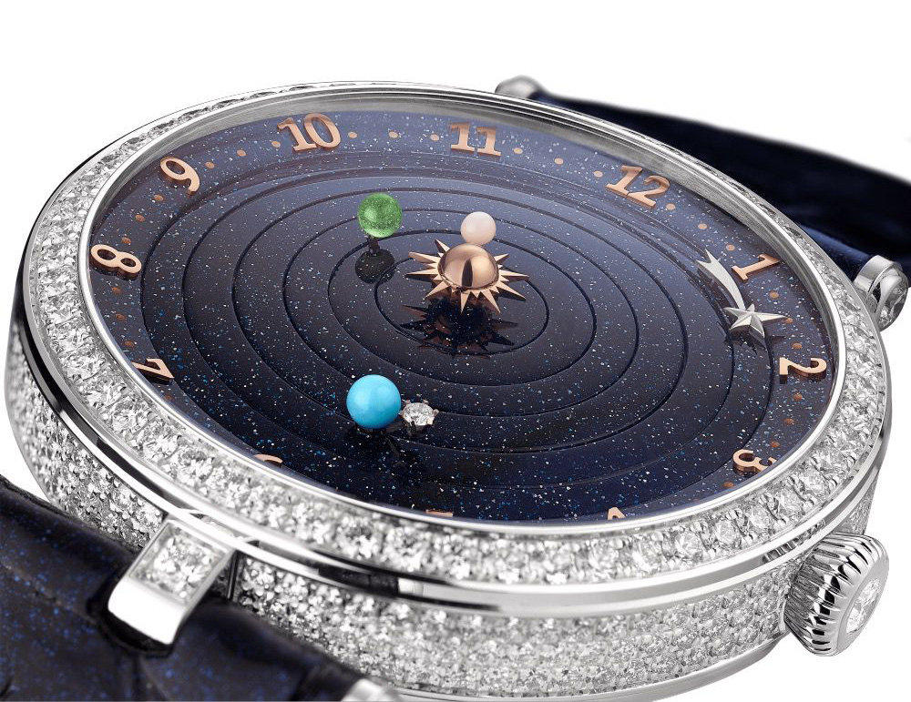 Lady Arpels Planétarium watch by Van Cleef & Arpels