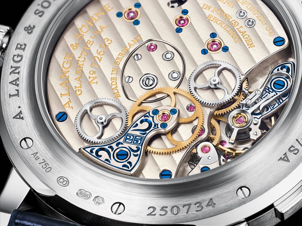 The newest novelty by A. Lange & Söhne, LANGE 1 “25th Anniversary”