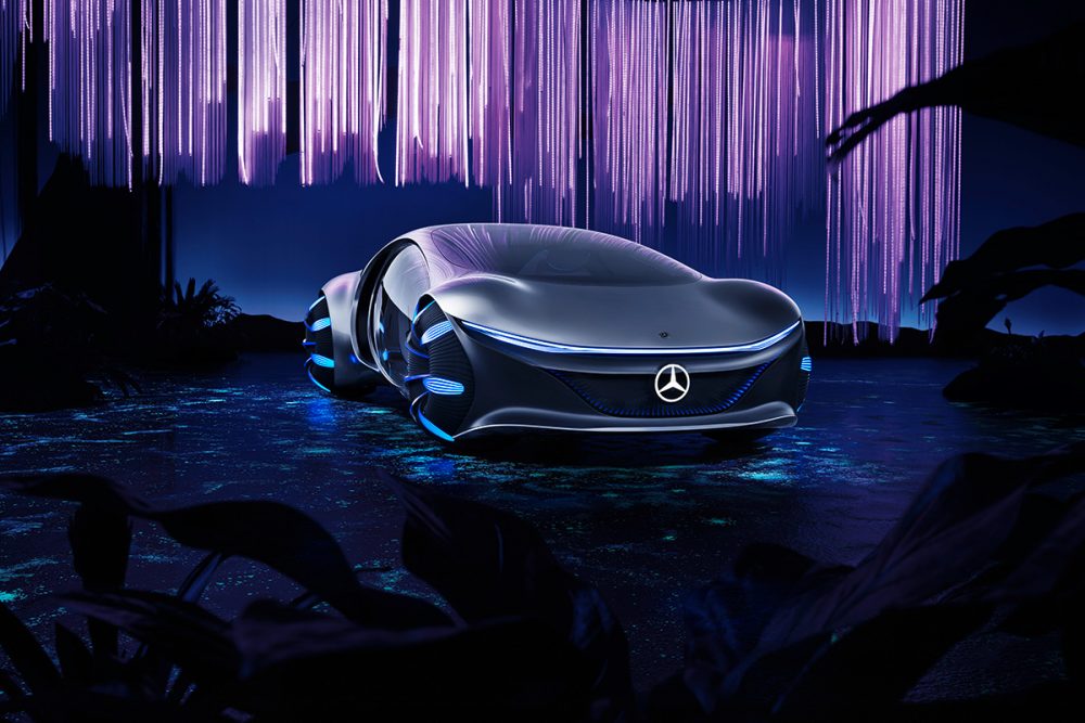 Mercedes-Benz VISION AVTR – a concept car inspired by AVATAR