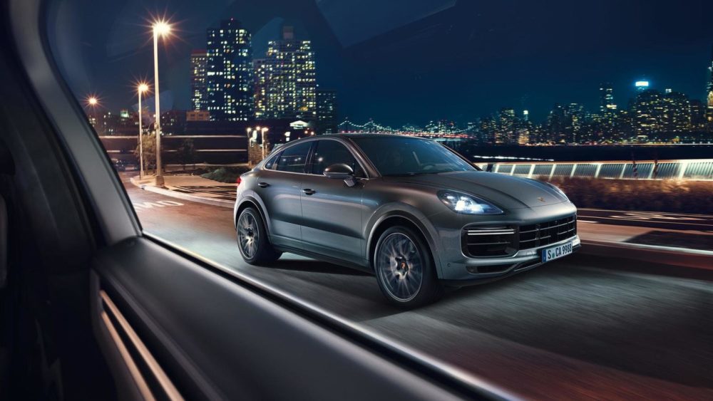 Electrified amidst the all-new 2020 Porsche Cayenne Turbo S E-Hybrid Coupe