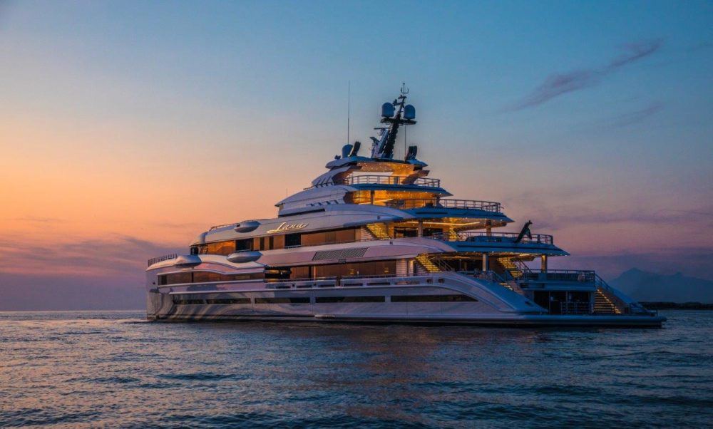 Benetti delivers FB277 M/Y “Lana”, a 107-metre giga yacht