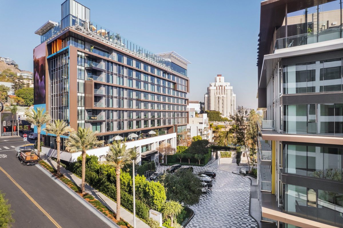 The Pendry Residences West Hollywood offers modern luxury living on the Sunset Strip